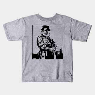 Yeoman Warder or Beefeater Kids T-Shirt